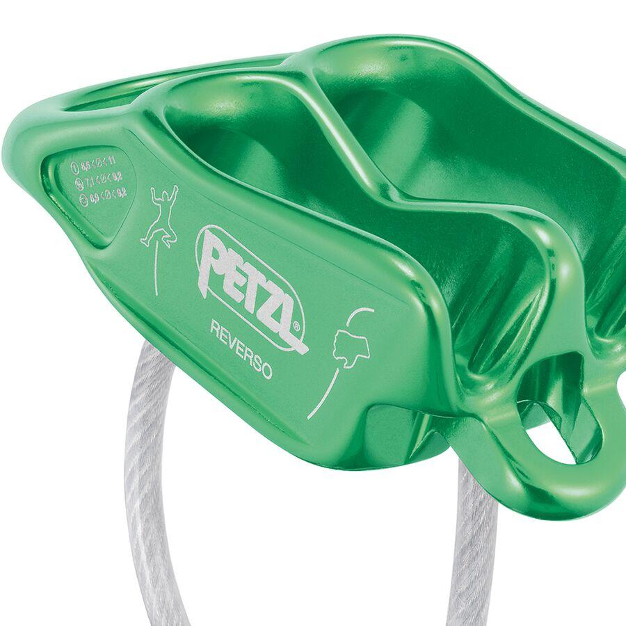 Backcountry Petzl Reverso Belay Device Green