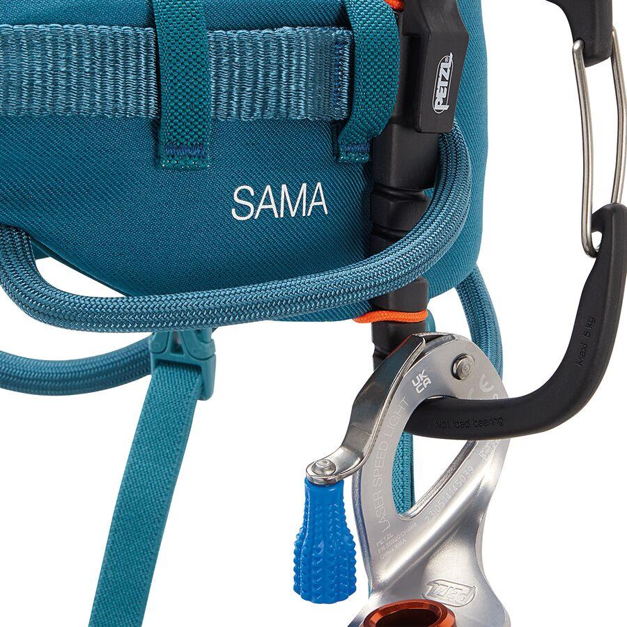Backcountry Petzl Sama Harness Atlantic Blue