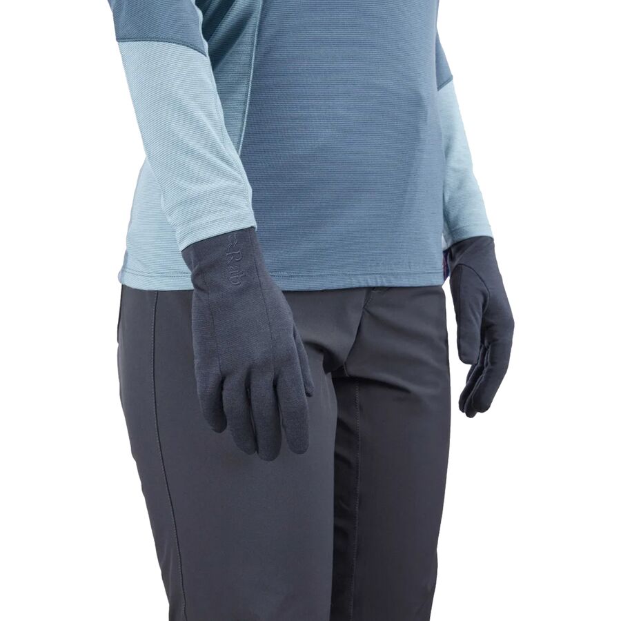 Backcountry Rab Merino 160 Glove - Women's Ebony