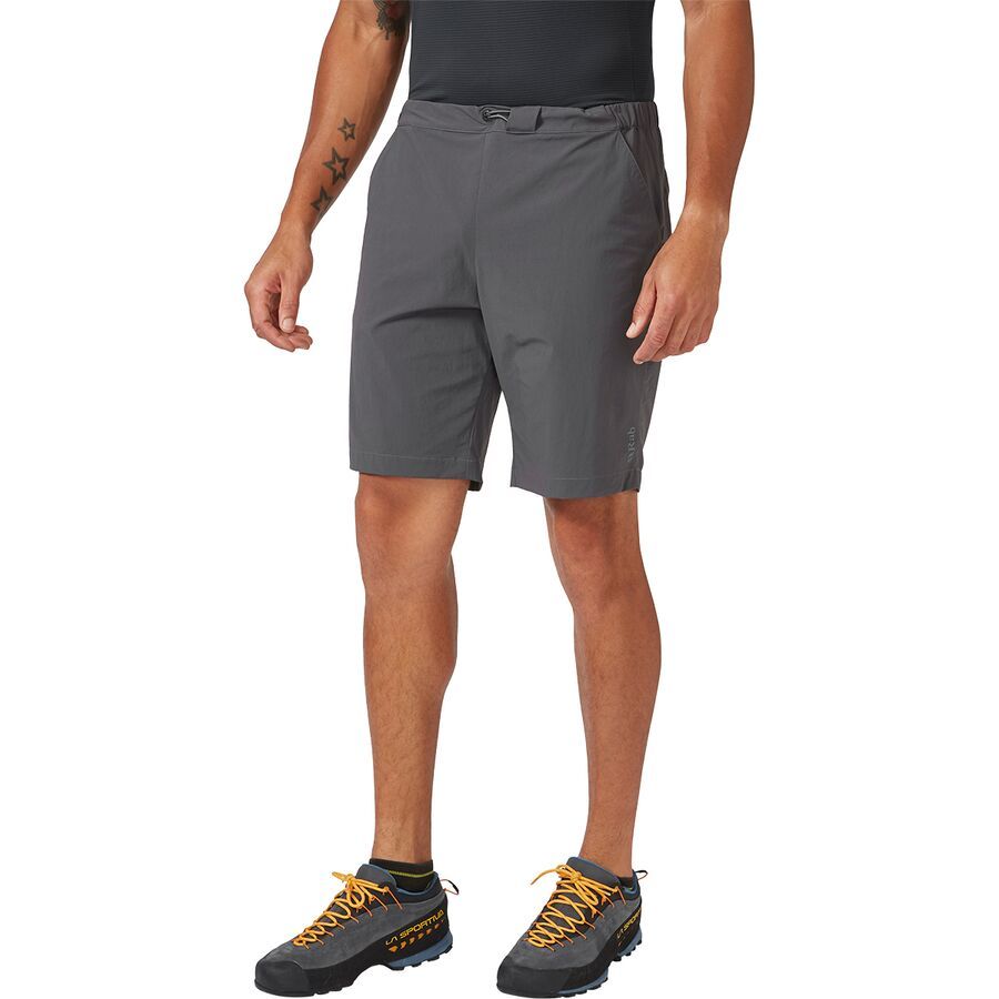 backcountry Rab Momentum 9in Short - Men's Graphene