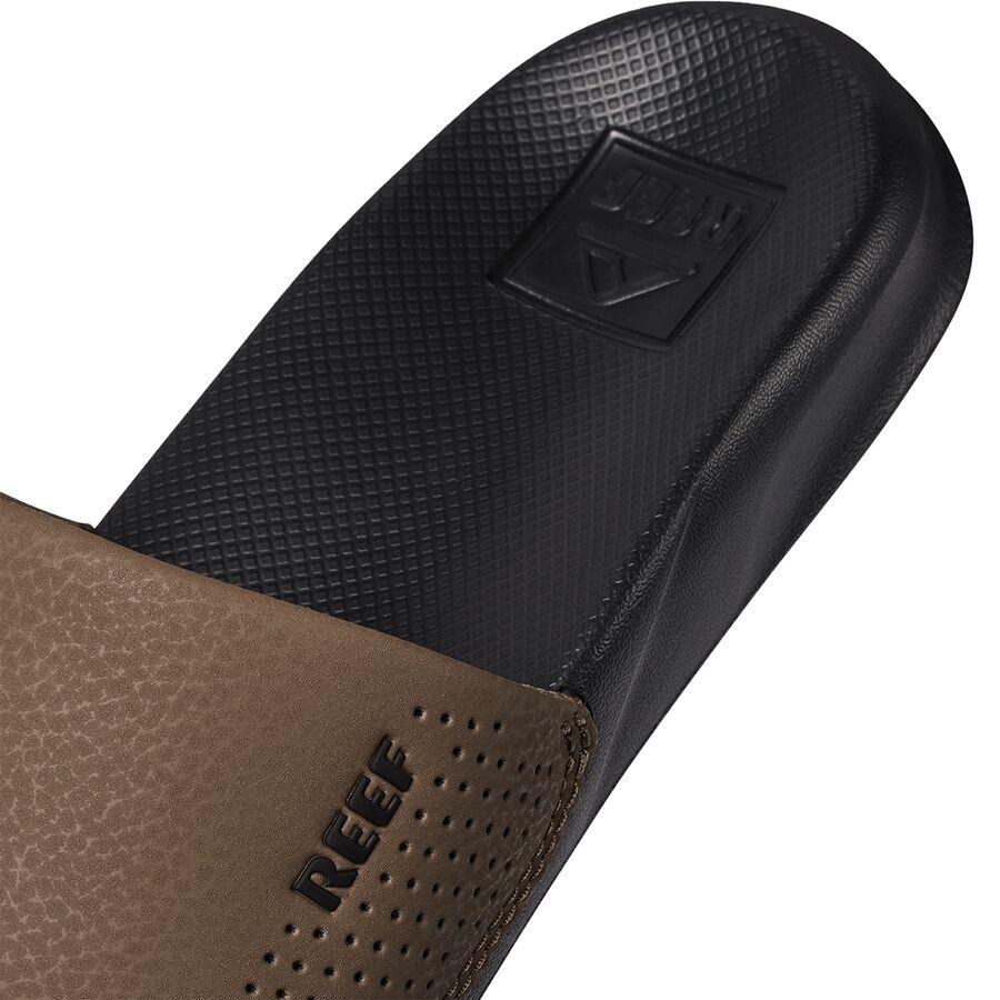 Backcountry Reef One Slide Sandal - Boys' Black/Tan