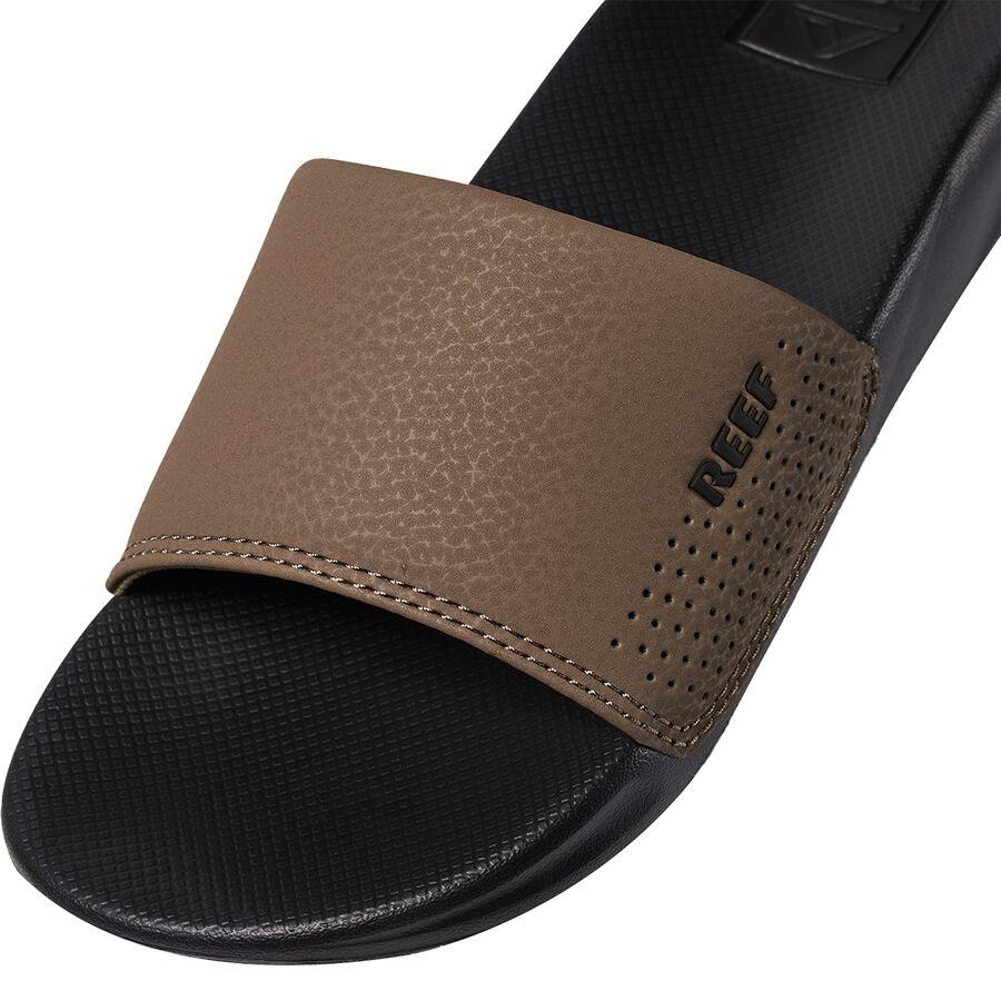 Backcountry Reef One Slide Sandal - Boys' Black/Tan