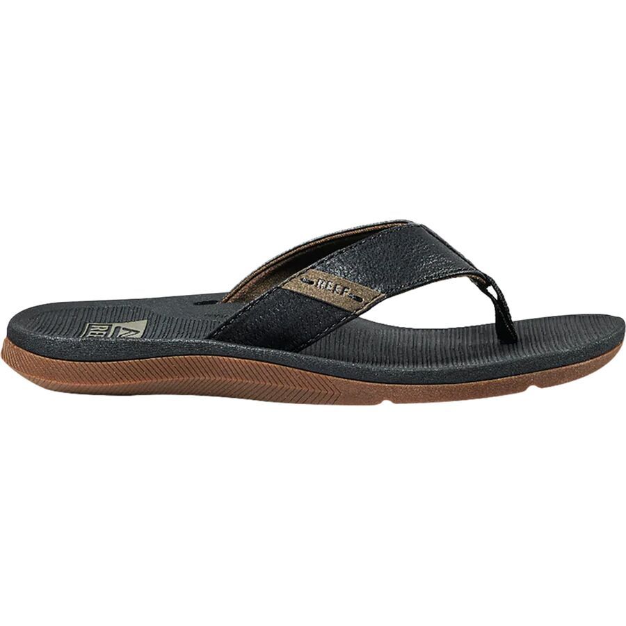 backcountry Reef Santa Ana Flip Flop - Men's Black