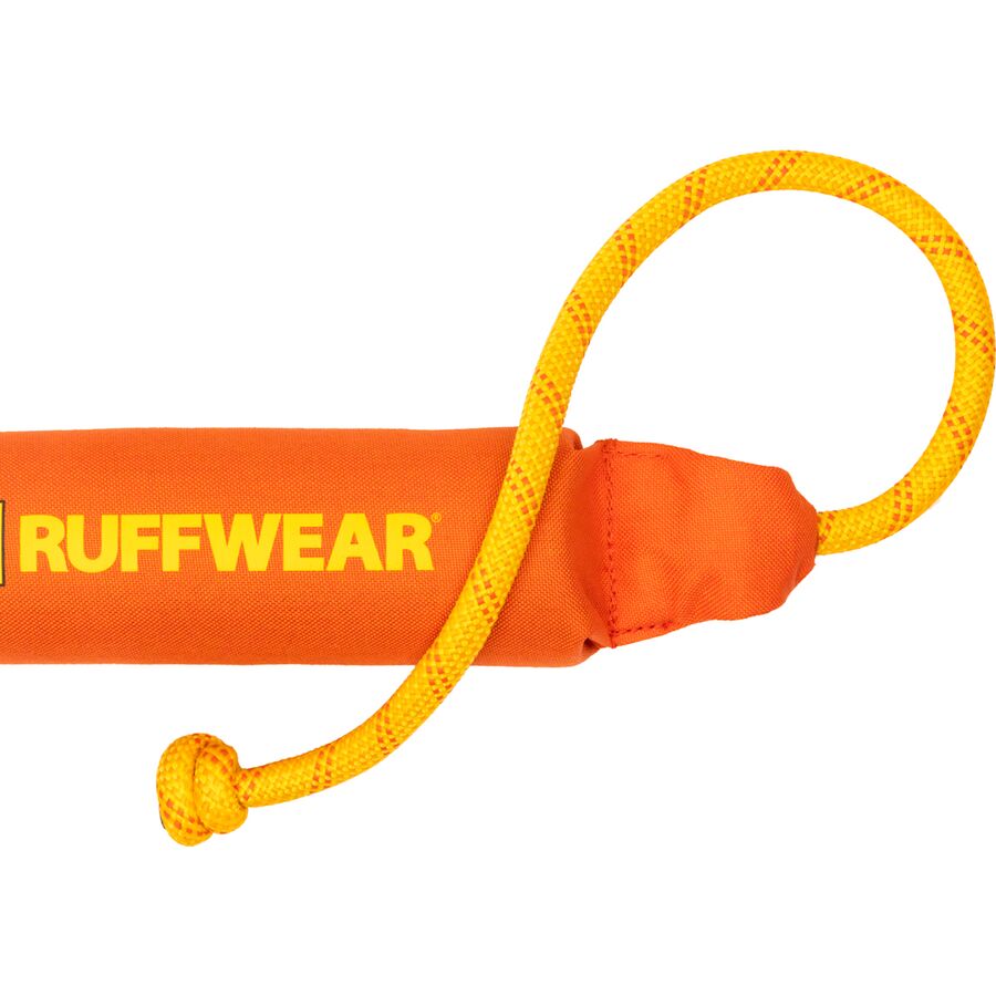 Backcountry Ruffwear Lunker Dog Toy Tangelo Orange