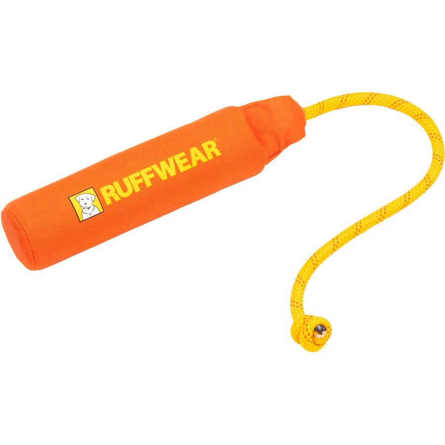backcountry Ruffwear Lunker Dog Toy Tangelo Orange
