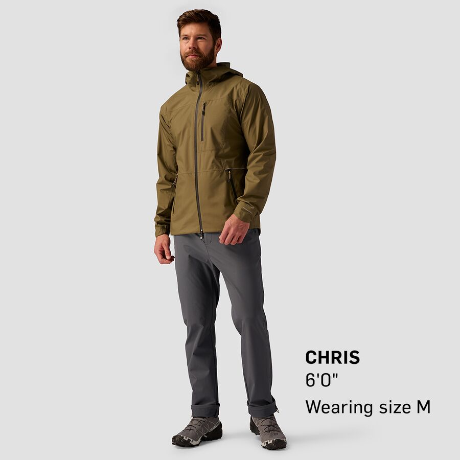 Backcountry Backcountry Runoff 2.5L Rain Jacket - Men's Kalamata