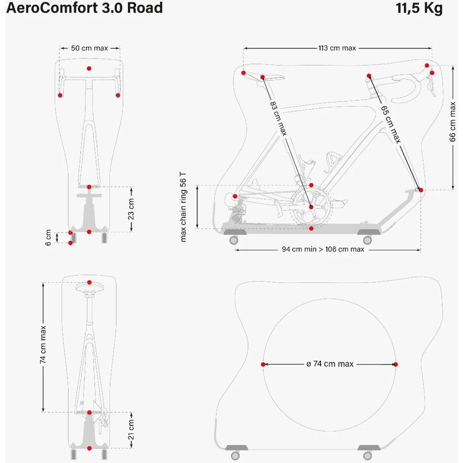 Backcountry SciCon TDF Aerocomfort Road Case Black