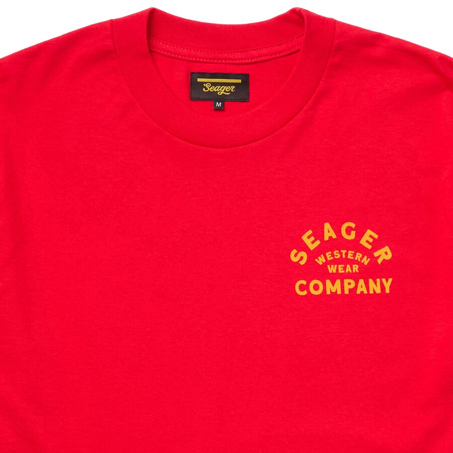 Backcountry Seager Co. Austin T-Shirt - Men's Red