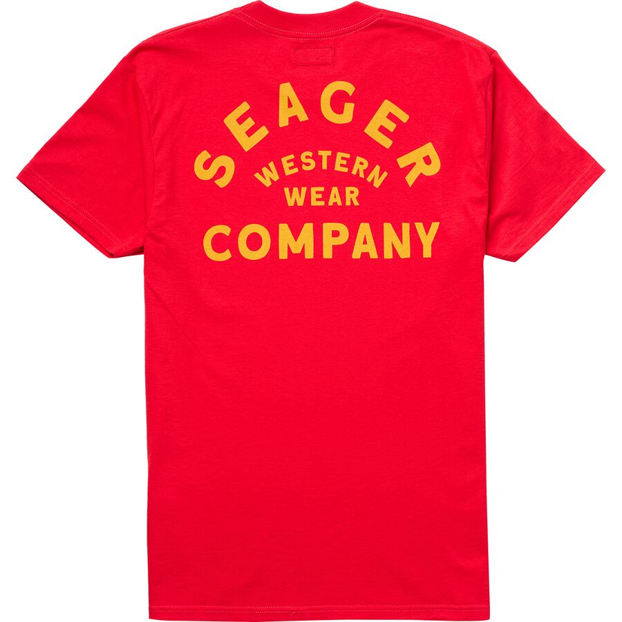 Backcountry Seager Co. Austin T-Shirt - Men's Red