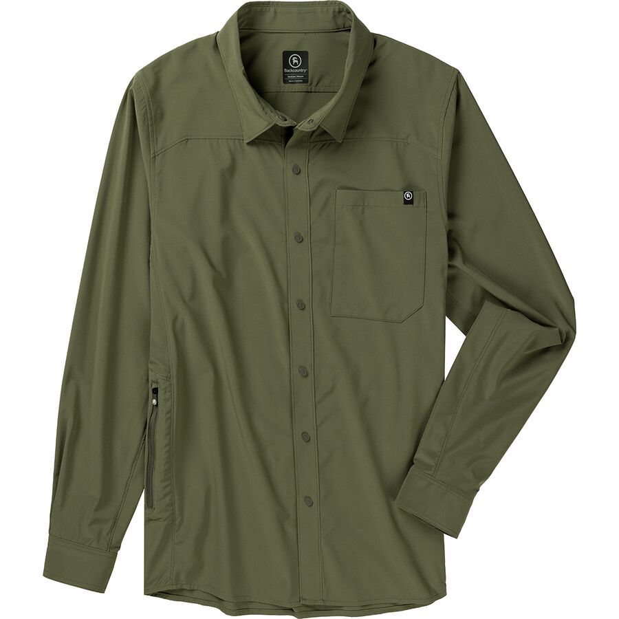 backcountry Backcountry Slickrock Long-Sleeve Button-Up Jersey - Men's Kalamata