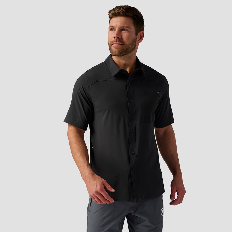 backcountry Backcountry Slickrock Short-Sleeve Button-Up Jersey - Men's Black