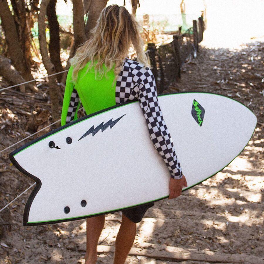 Backcountry Softech Kyuss Fish Surfboard Checkered