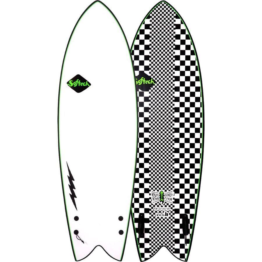 backcountry Softech Kyuss Fish Surfboard Checkered
