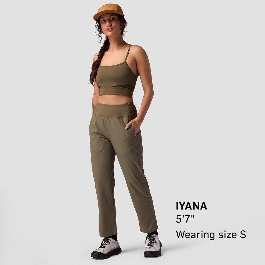 Backcountry Backcountry Square Neck Bra Top - Women's Kalamata