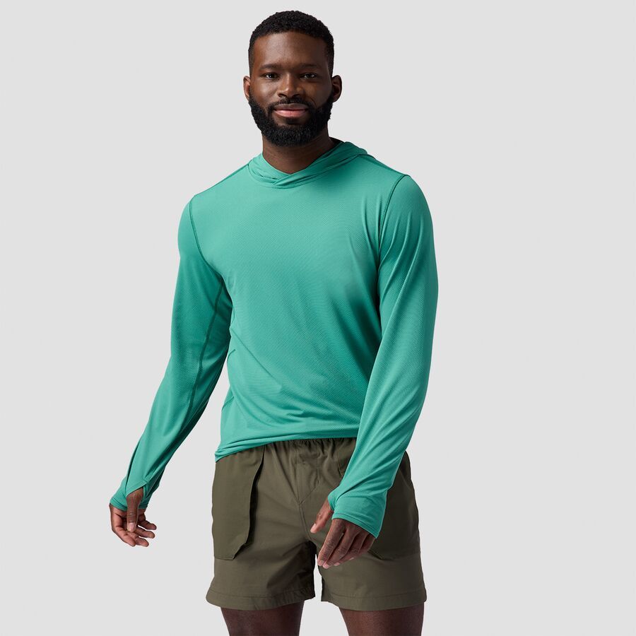backcountry Backcountry Tahoe Sun Hoodie - Men's Gearhead Green