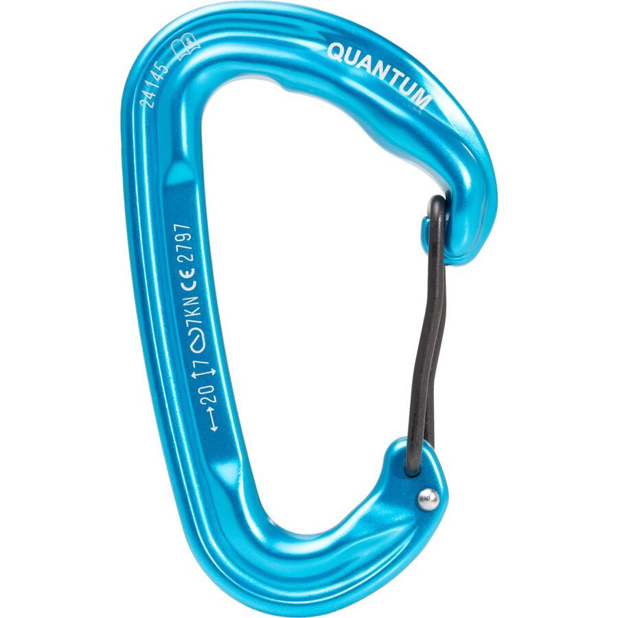 backcountry Trango Quantum Carabiner Cyan