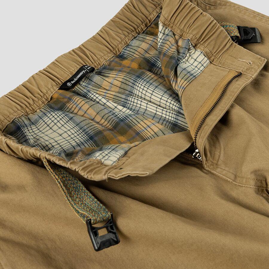 Backcountry Backcountry Venture Daily Flannel Lined Pant - Men's Bistre
