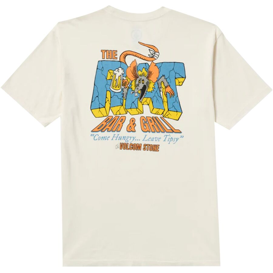 Backcountry Volcom Rat Bar T-Shirt - Men's Off White