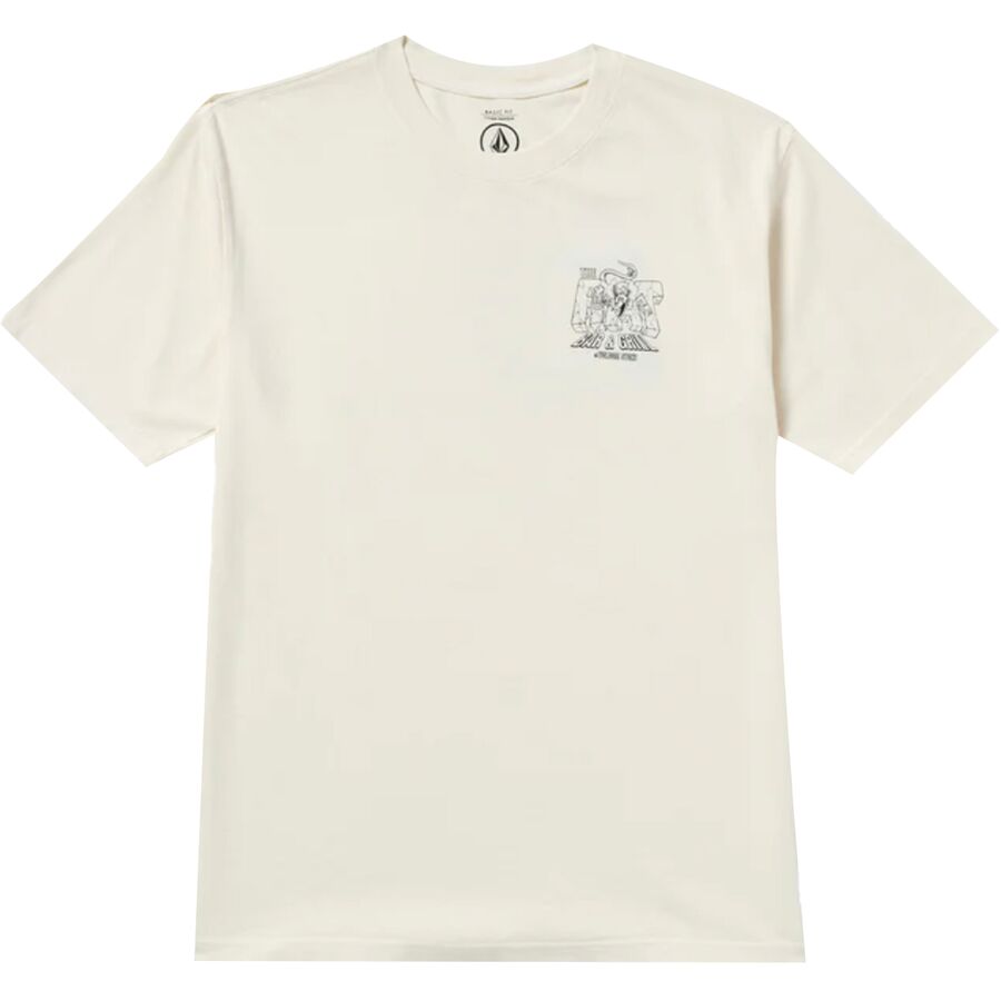 Backcountry Volcom Rat Bar T-Shirt - Men's Off White