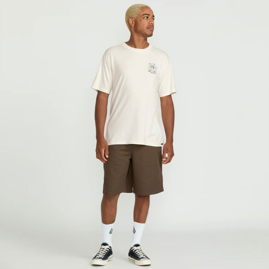 Backcountry Volcom Rat Bar T-Shirt - Men's Off White