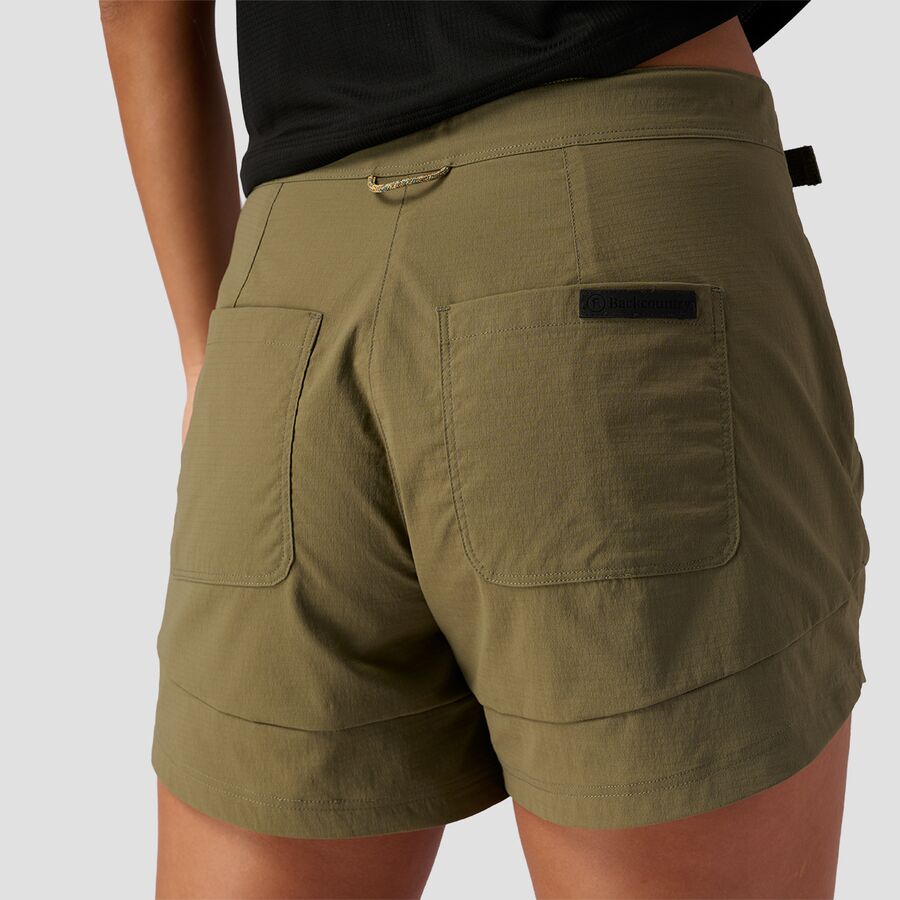 Backcountry Backcountry Wasatch Ripstop 3.5in Short - Women's Kalamata