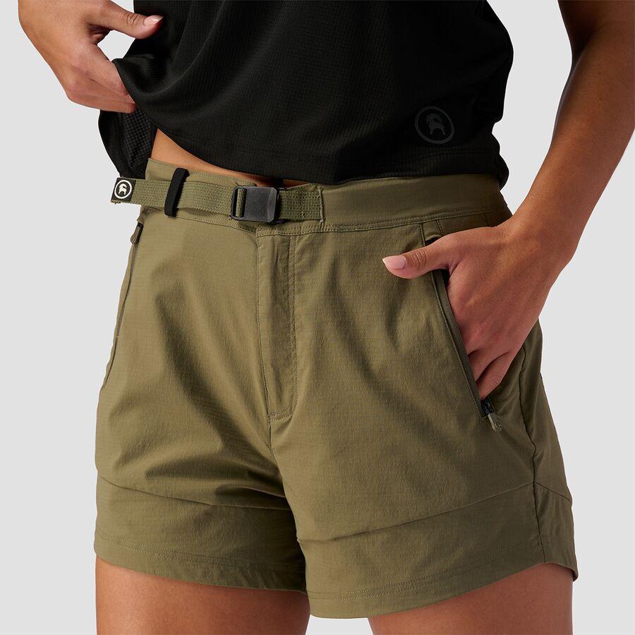 Backcountry Backcountry Wasatch Ripstop 3.5in Short - Women's Kalamata