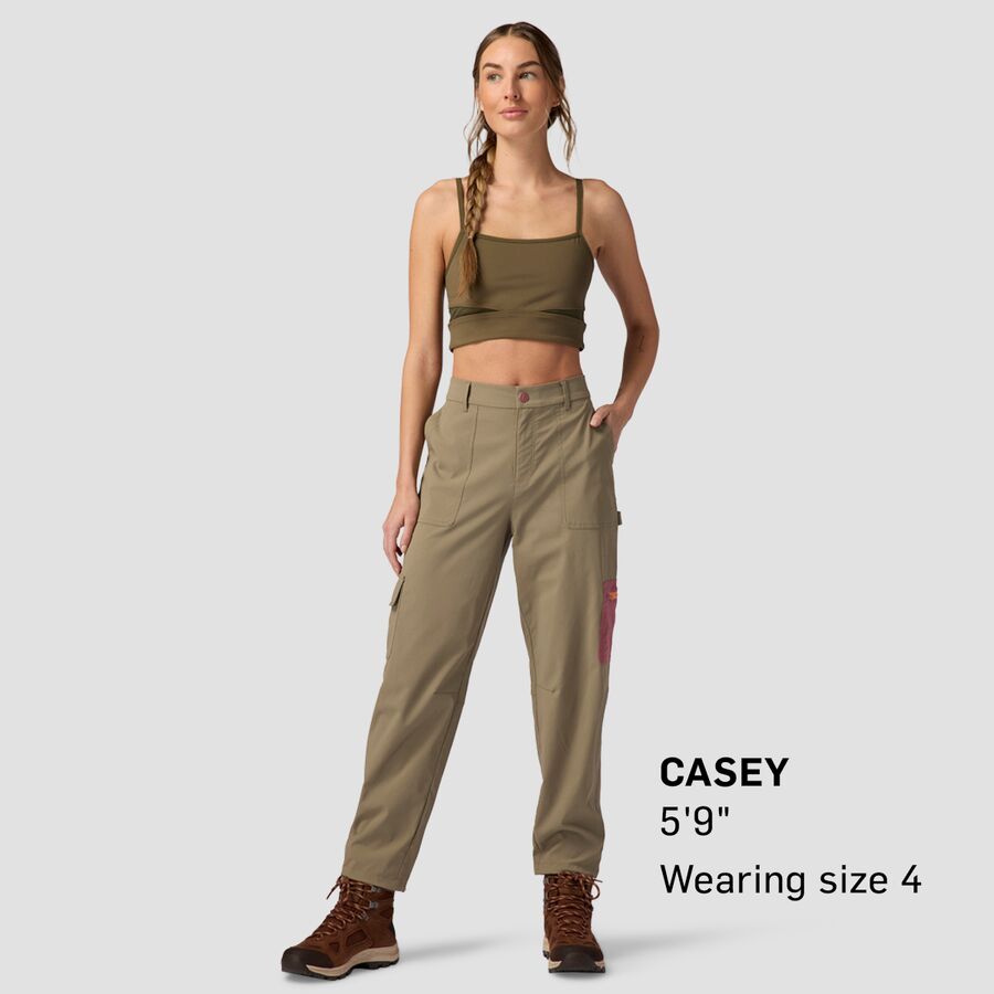 Backcountry Backcountry Wasatch Ripstop Cargo Pant - Women's Fallen Rock/Deco Rose