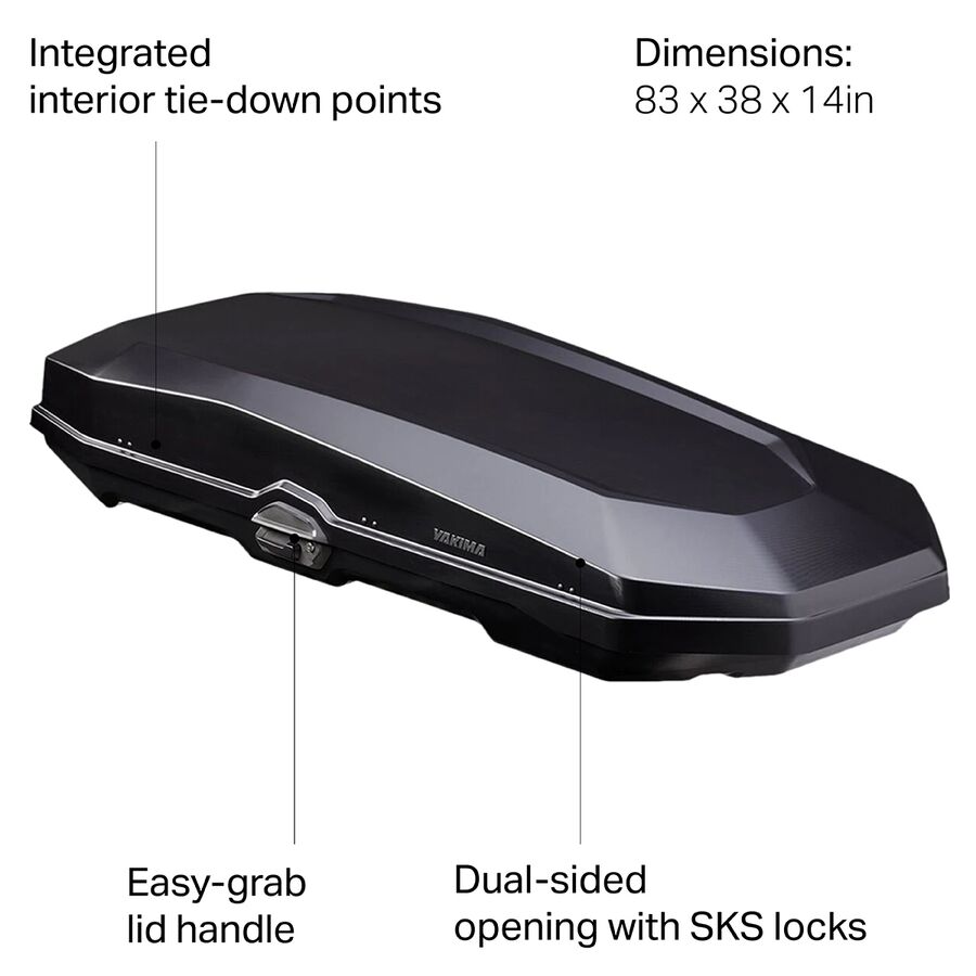 Backcountry Yakima CBX 16 Cargo Box One Color