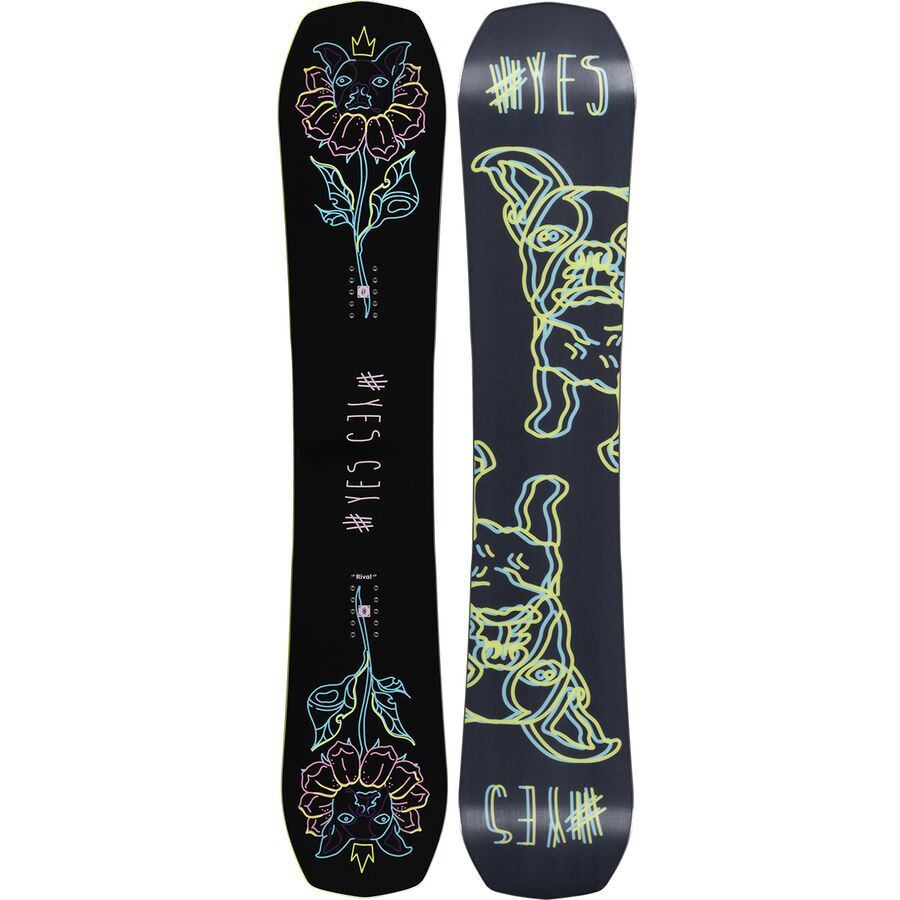 backcountry Yes. Rival Snowboard - 2025 - Women's Black