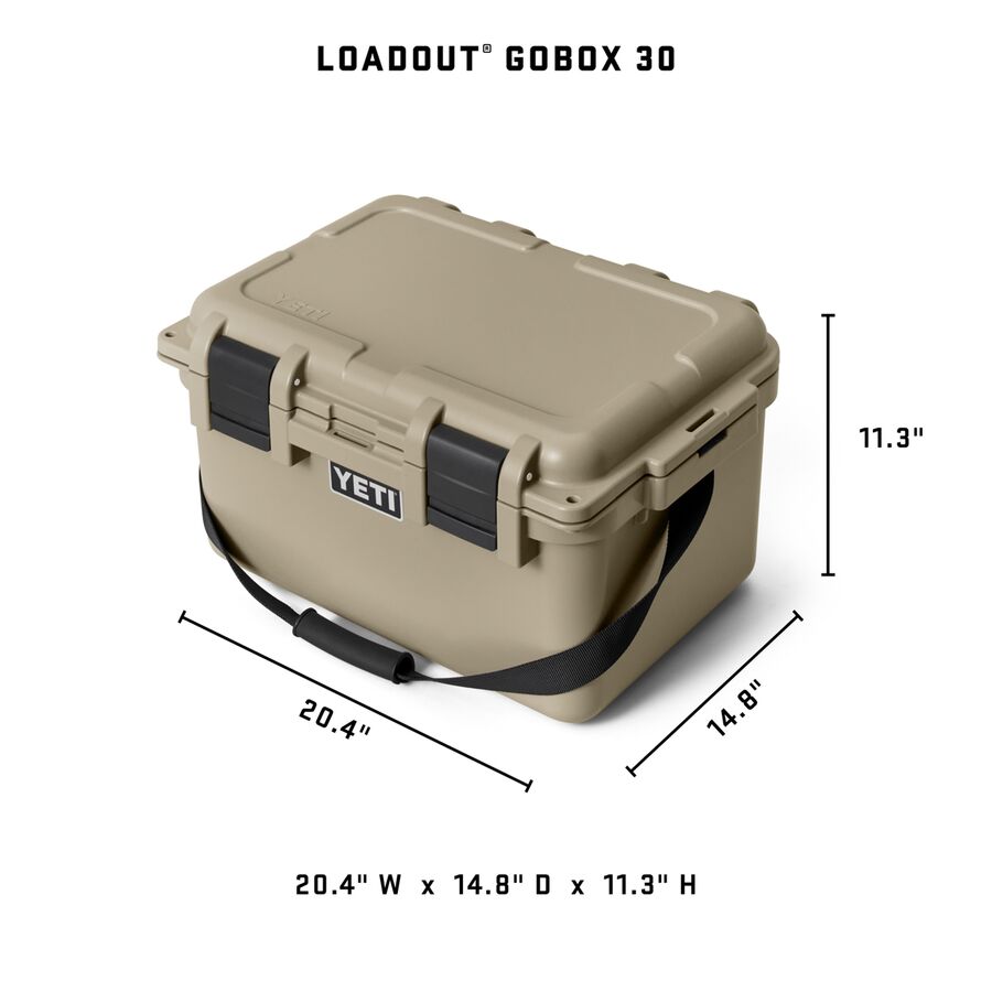 Backcountry YETI LoadOut GoBox 30 Tan