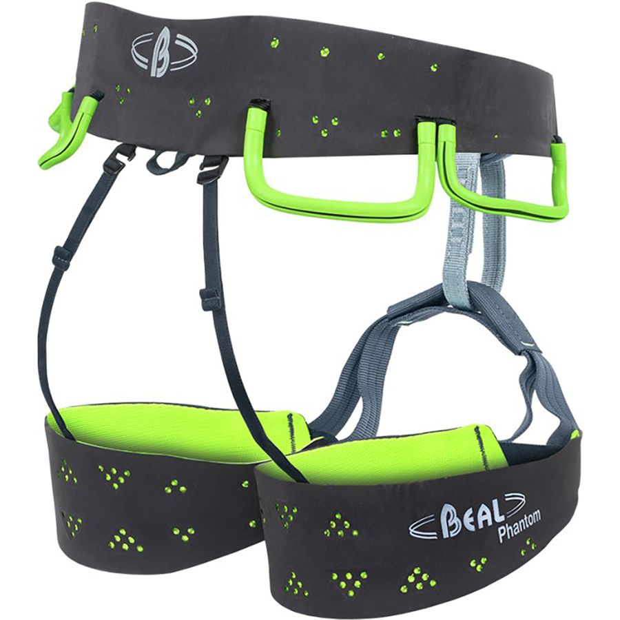 Backcountry Beal Phantom Climbing Harness Black / Green