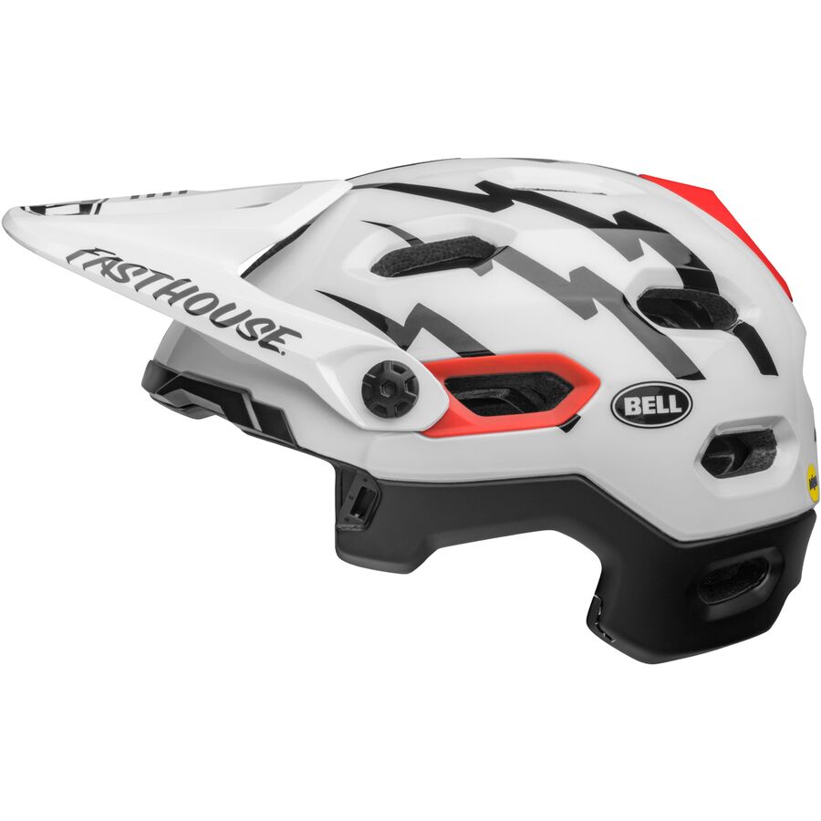 Backcountry Bell Super DH Mips Helmet Fasthoue Matte/Gloss White/Black
