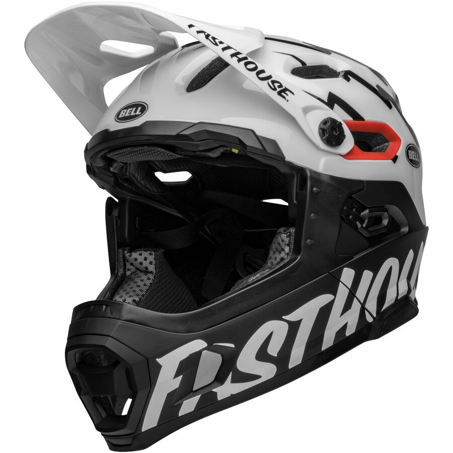 backcountry Bell Super DH Mips Helmet Fasthoue Matte/Gloss White/Black