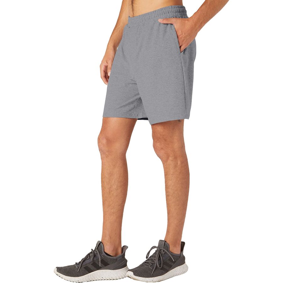 Backcountry Beyond Yoga Take It Easy Short - Men's Cloud Gray Heather
