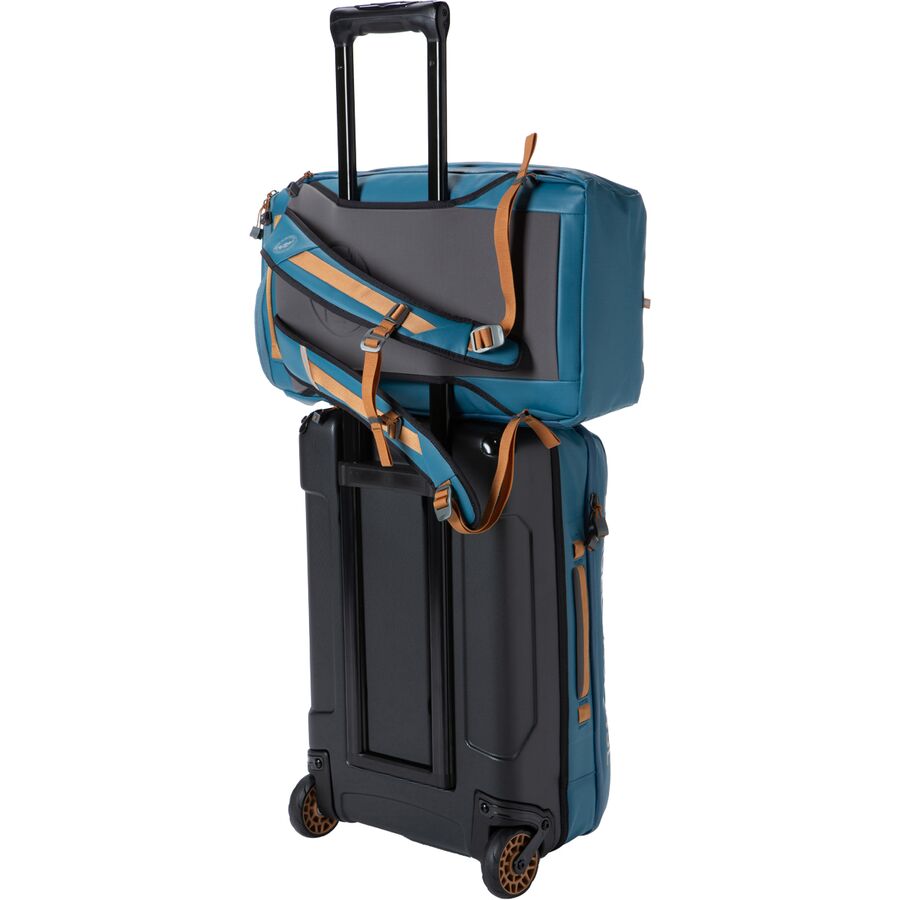 Backcountry Big Agnes Stagecoach 45L Rolling Duffel Bag Asphalt