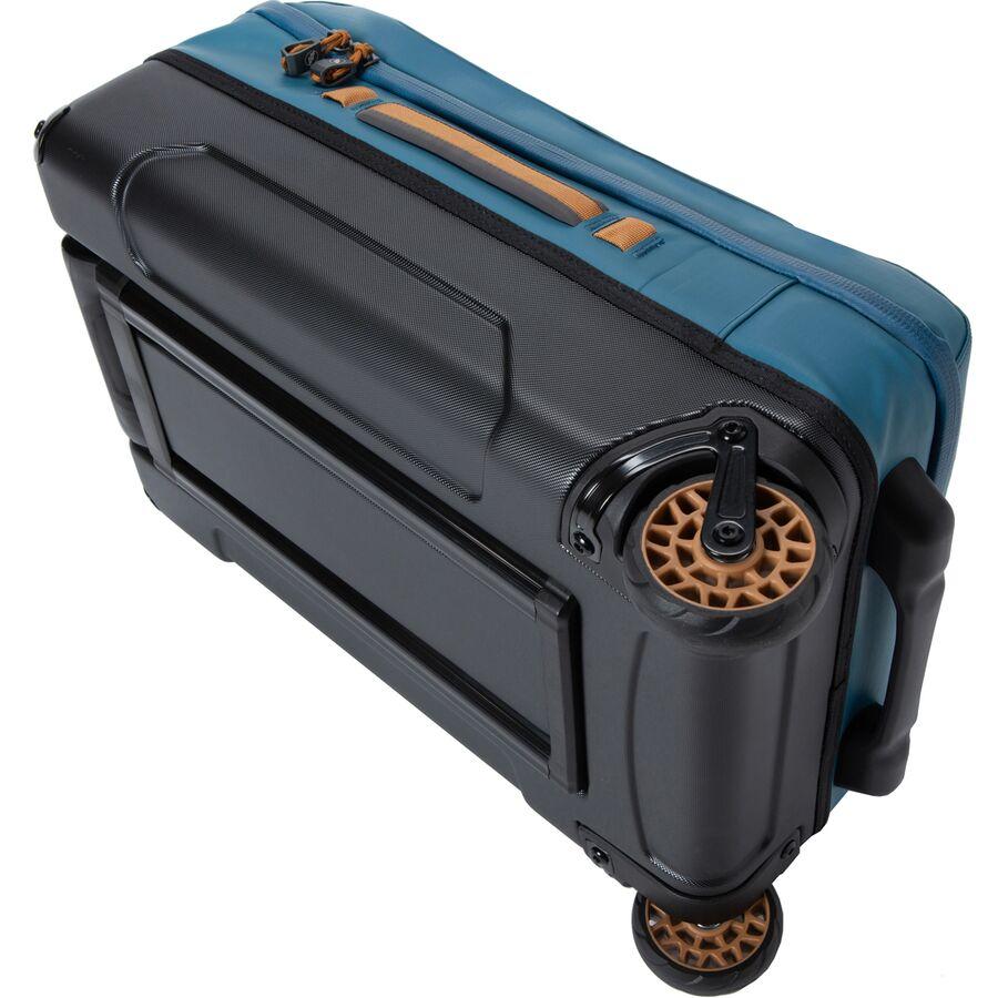 Backcountry Big Agnes Stagecoach 45L Rolling Duffel Bag Asphalt