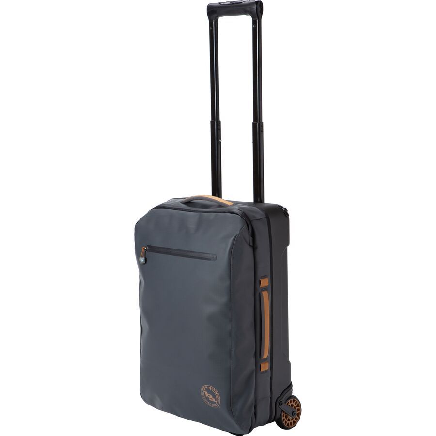 backcountry Big Agnes Stagecoach 45L Rolling Duffel Bag Asphalt