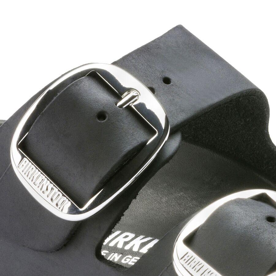 Backcountry Birkenstock Arizona Big Buckle Leather Sandal - Women's Black Leather