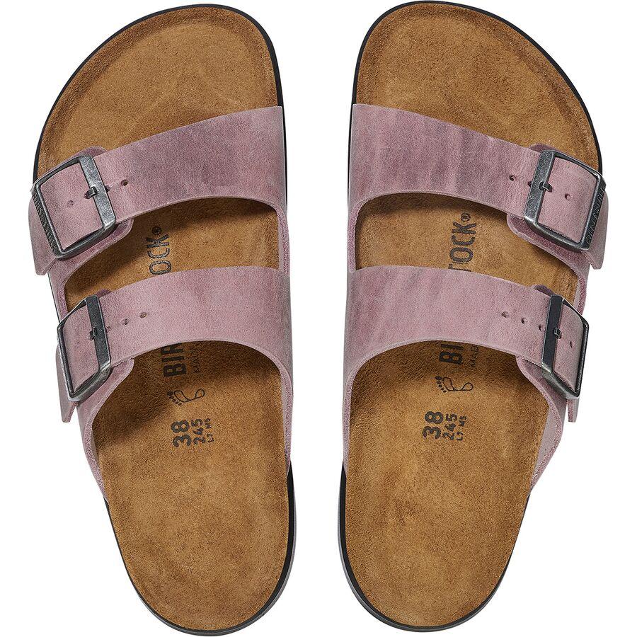 Backcountry Birkenstock Arizona Rugged Sandal - Women's Lavender Oiled Gray