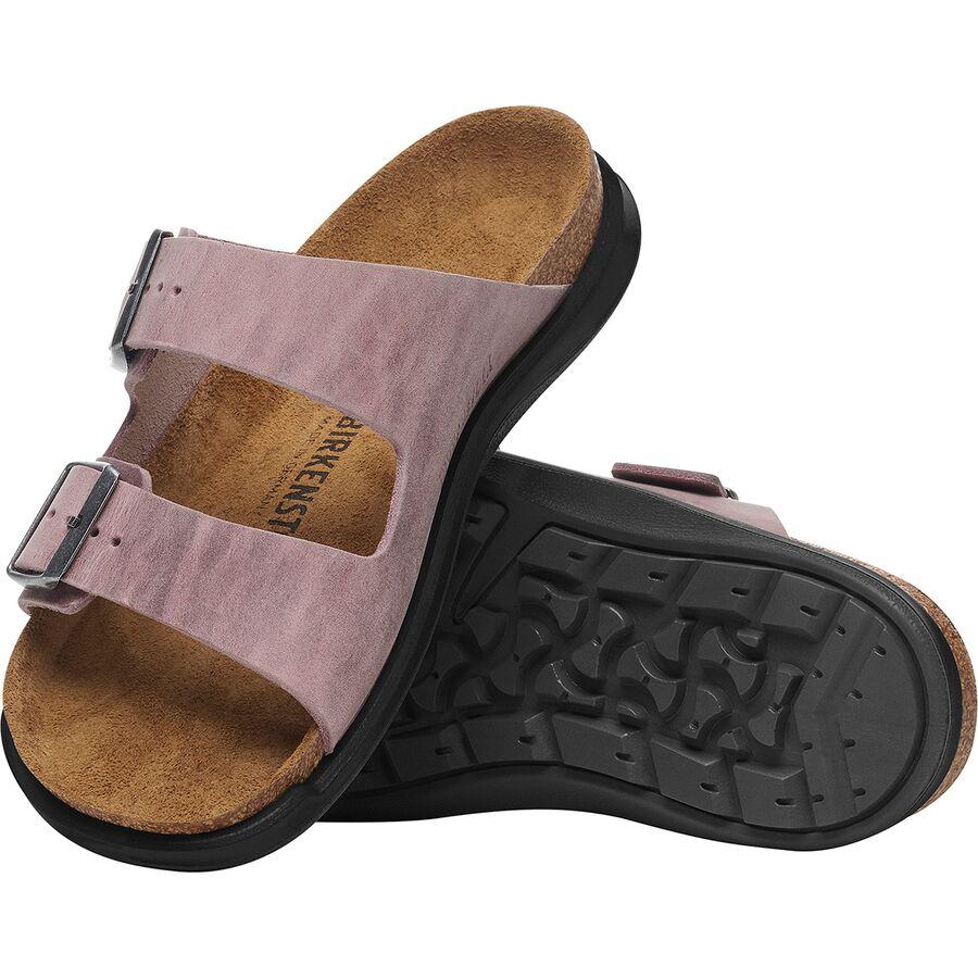Backcountry Birkenstock Arizona Rugged Sandal - Women's Lavender Oiled Gray