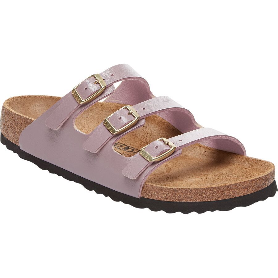 backcountry Birkenstock Florida Sandal - Women's Graceful Faded Purple Birko-Flor