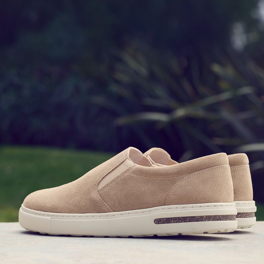 Backcountry Birkenstock Oswego Shoe - Men's Taupe Suede