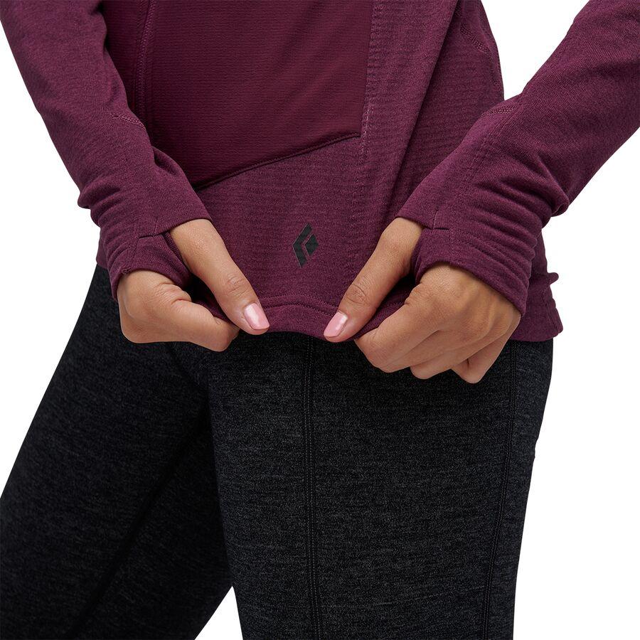 Backcountry Black Diamond Coefficient LT Hybrid Hoodie - Women's Blackberry