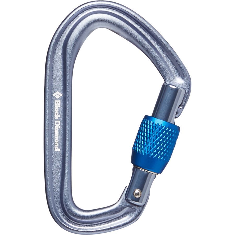 backcountry Black Diamond HotForge Screwgate Carabiner Gray