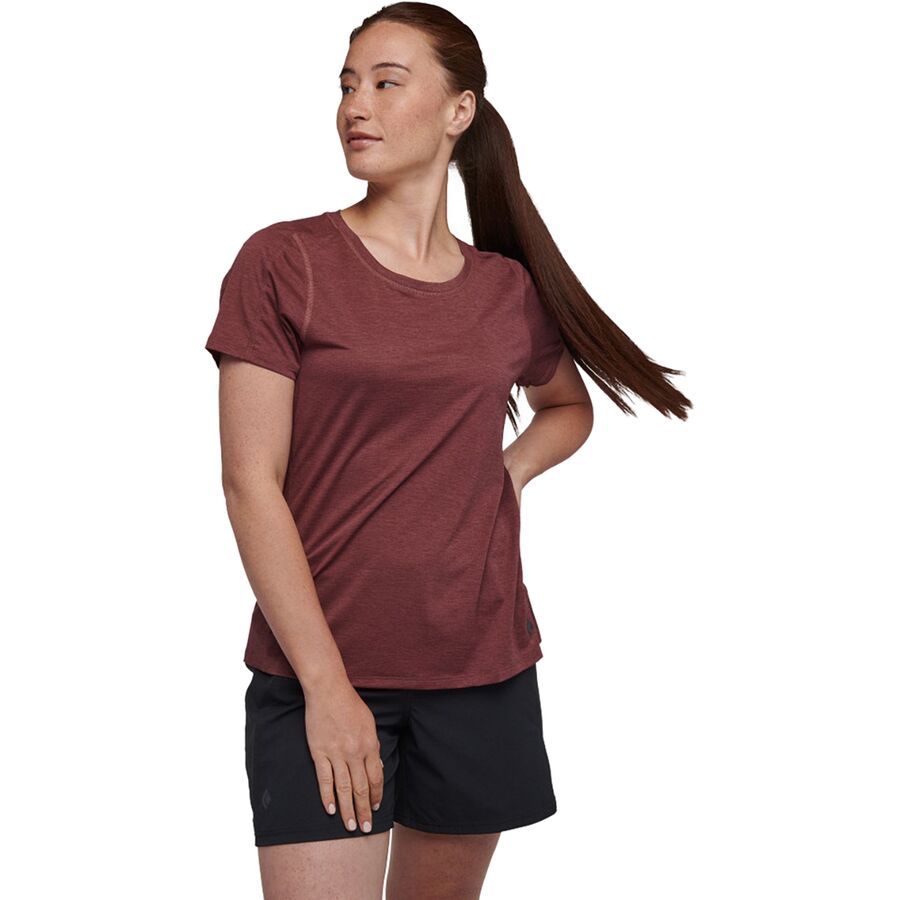 backcountry Black Diamond Lightwire Tech Short-Sleeve T-Shirt - Women's Cherrywood