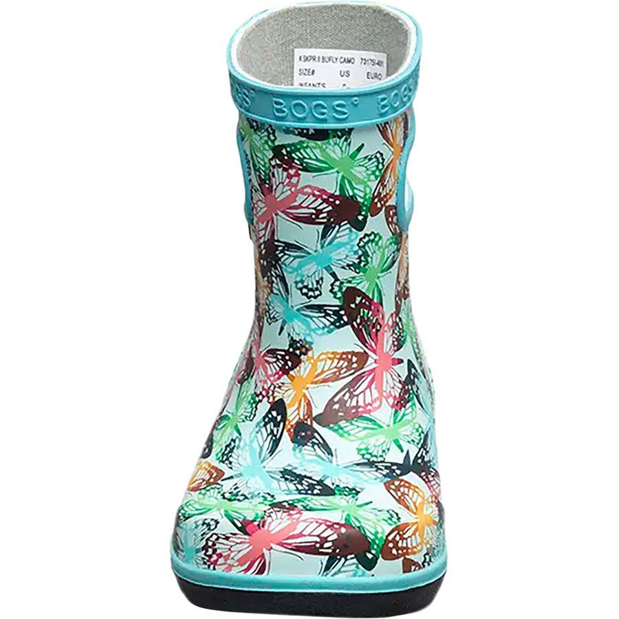 Backcountry Bogs Skipper II Butterfly Camo Rain Boot - Toddler Girls' Sky Blue/Multi