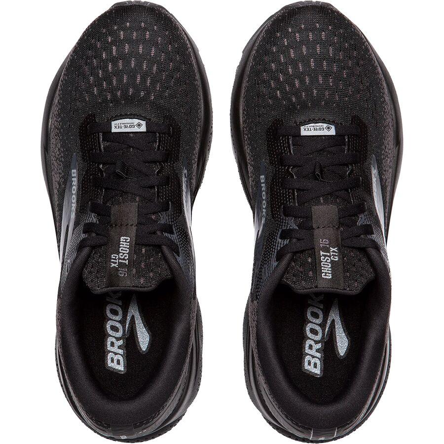 Backcountry Brooks Ghost 16 GTX Running Shoe - Men's Black/Black/Ebony