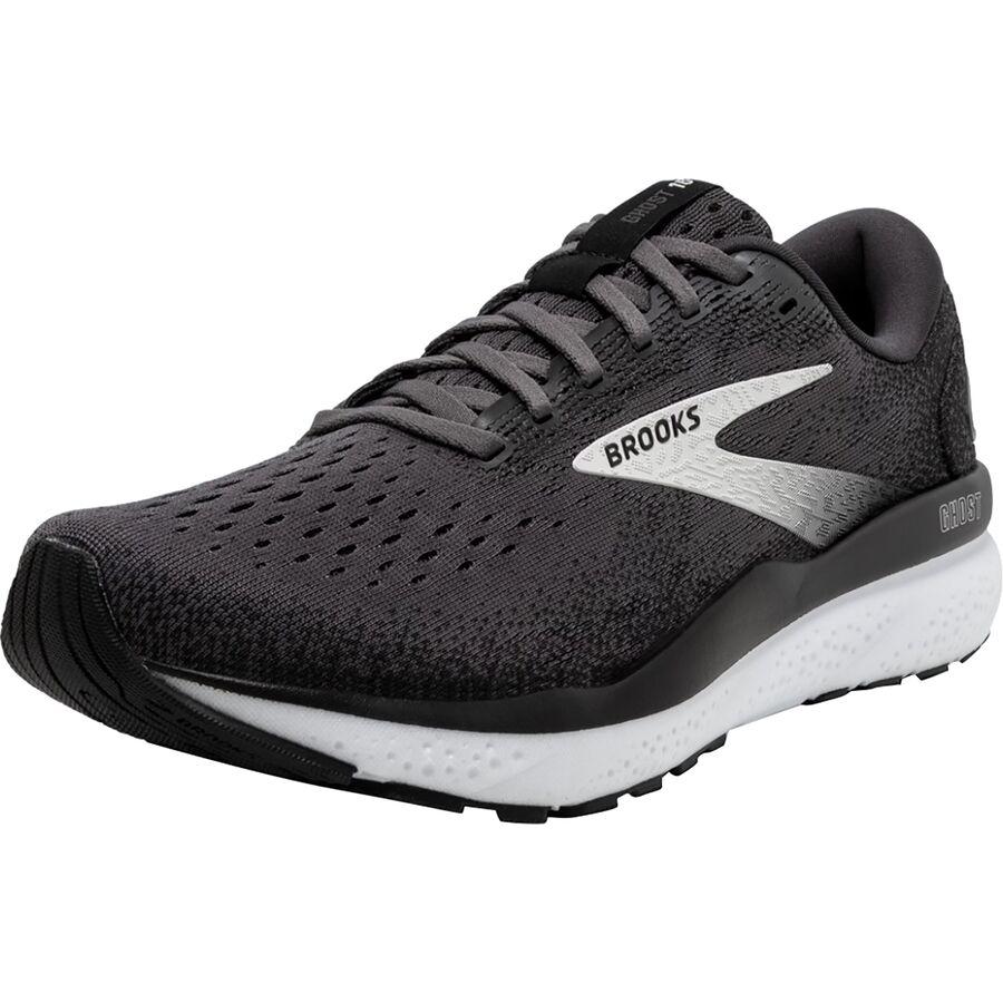Backcountry Brooks Ghost 16 Shoe - Men's Black/Grey/White