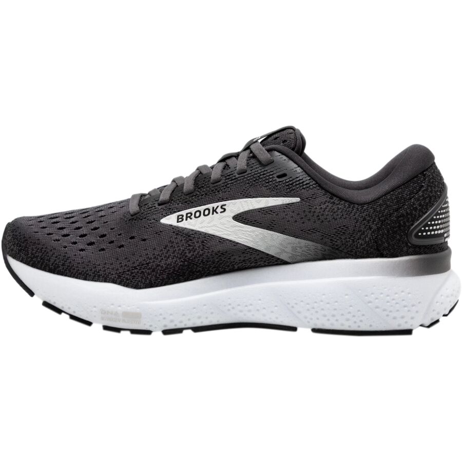 Backcountry Brooks Ghost 16 Shoe - Men's Black/Grey/White