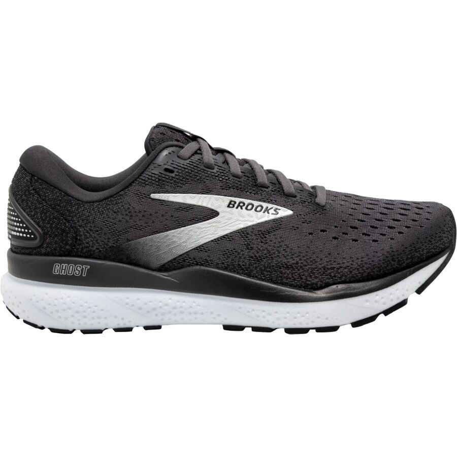backcountry Brooks Ghost 16 Shoe - Men's Black/Grey/White